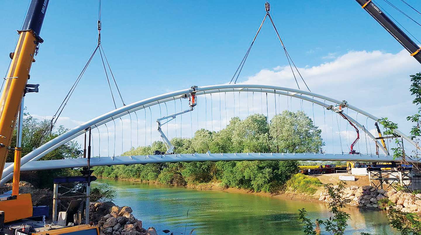 Bridge over the Ombrone River