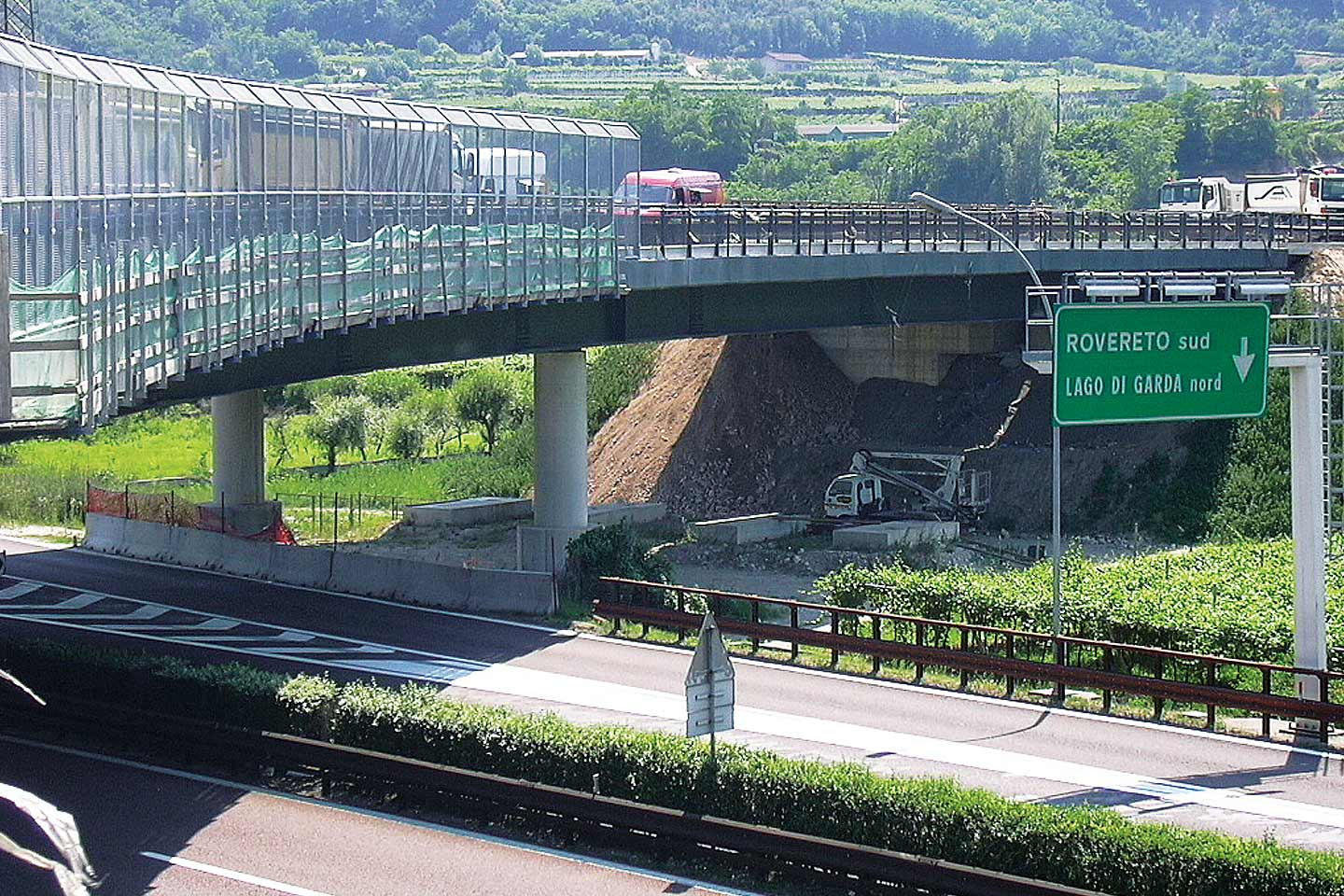 Sovrappasso A22 Modena-Brennero