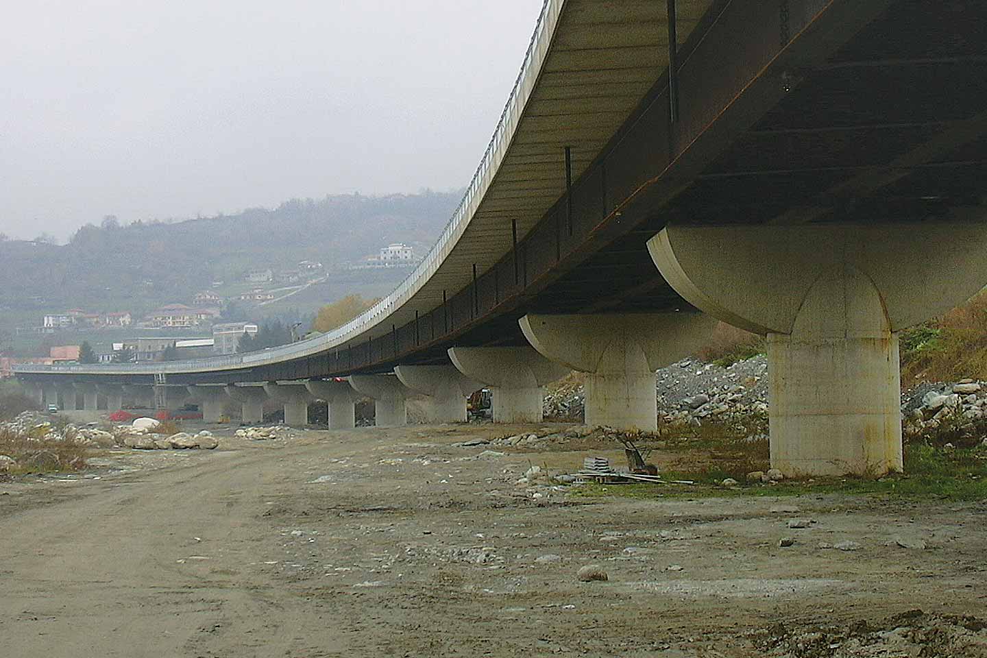 Grange and Inverso viaducts