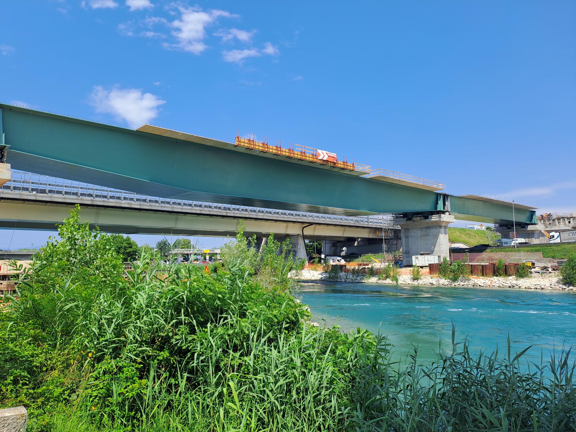 Completato il varo del viadotto Mincio - Steel Project Engineering